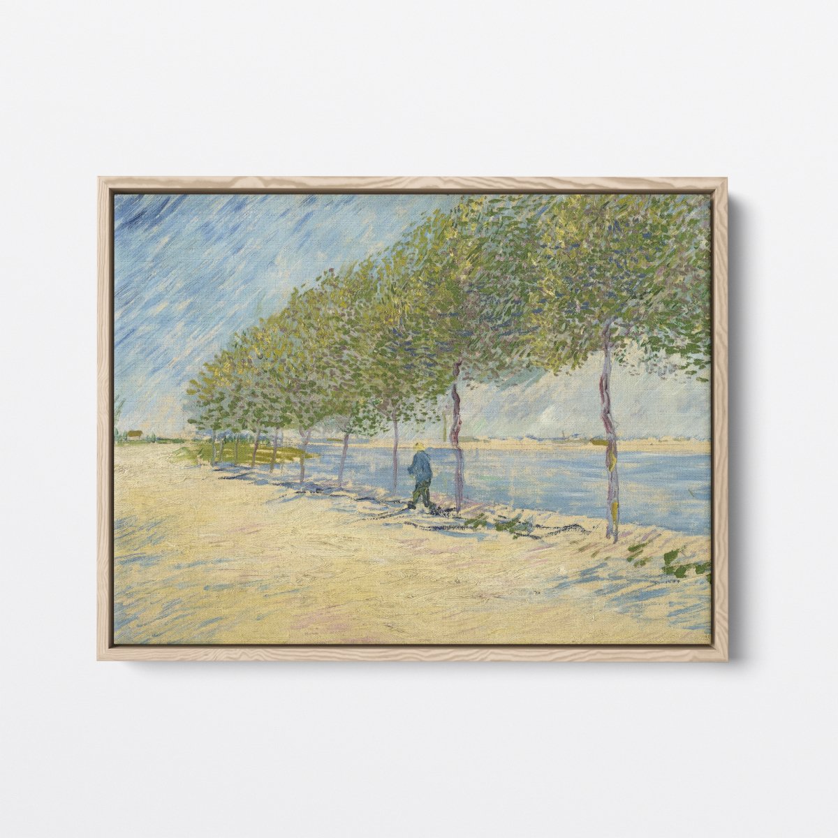 Road Along the Seine Near Asnières | Vincent van Gogh | Ave Legato Art Prints