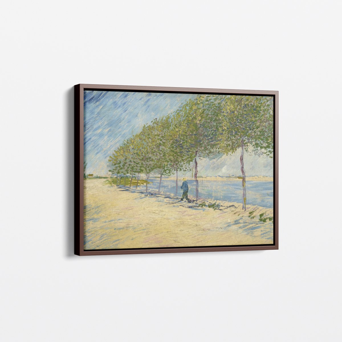 Road Along the Seine Near Asnières | Vincent van Gogh | Ave Legato Art Prints