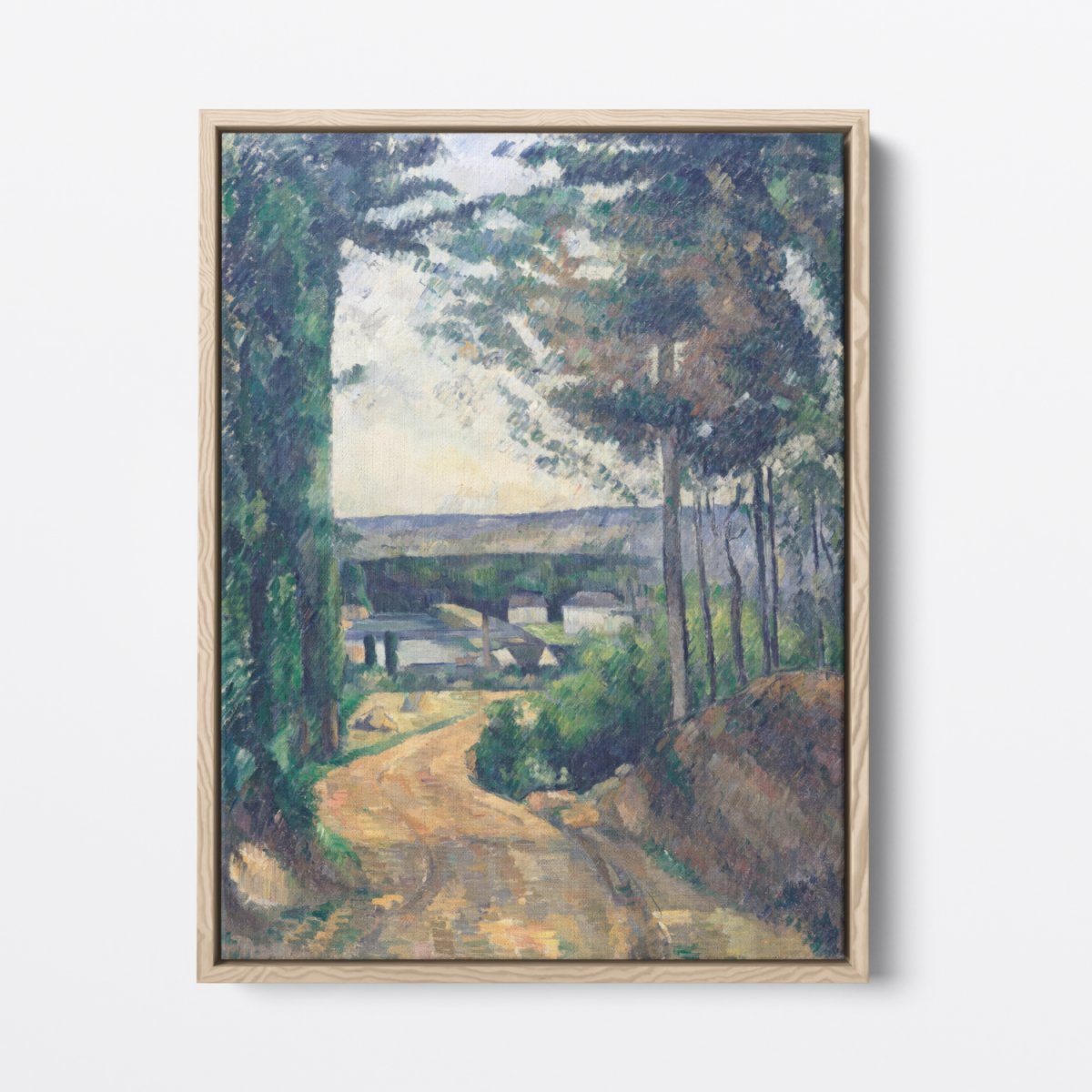 Road Leading to the Lake | Paul Cézanne | Ave Legato Art Prints