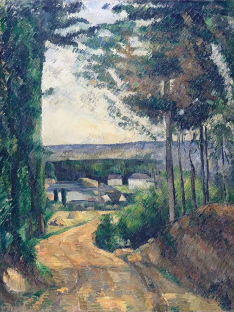 Road Leading to the Lake | Paul Cézanne | Ave Legato Art Prints