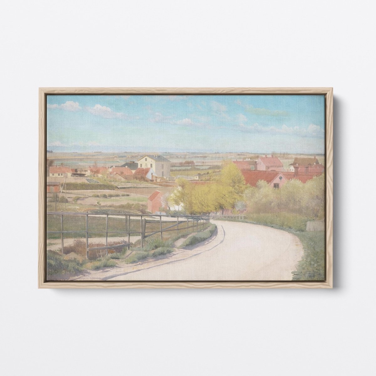 Road near Næstved, Zealand | L.A. Ring | Ave Legato Art Prints