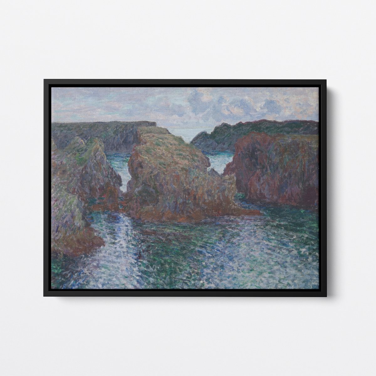 Rocks at Port - Goulphar | Claude Monet | Ave Legato Art Prints