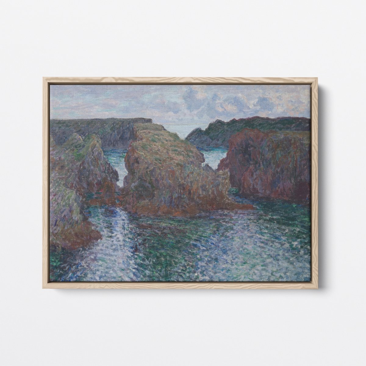 Rocks at Port - Goulphar | Claude Monet | Ave Legato Art Prints