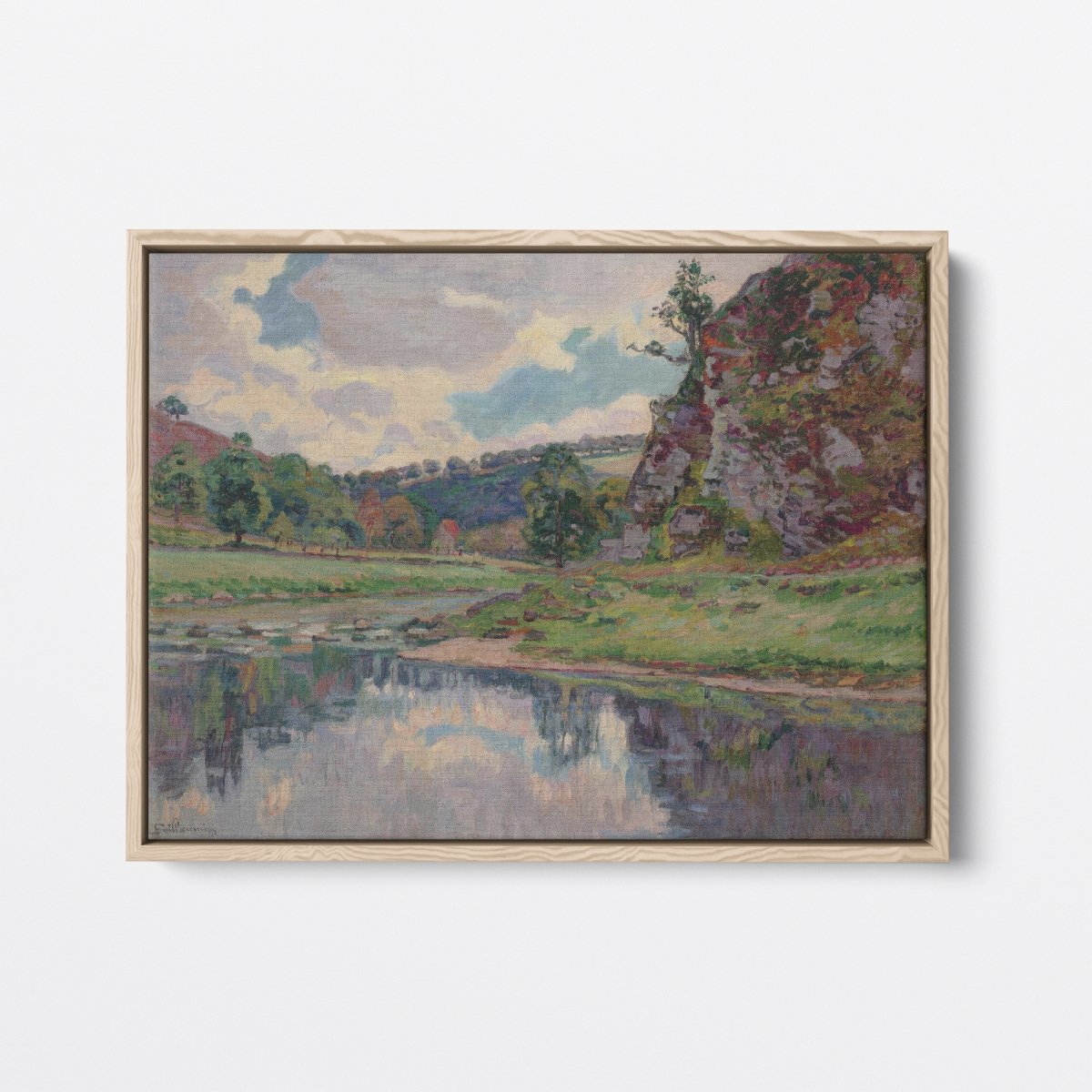 Rocks of Genetin - sur - Creuse | Armand Guillaumin | Ave Legato Art Prints