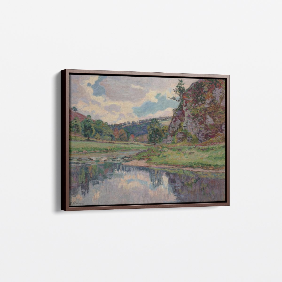 Rocks of Genetin - sur - Creuse | Armand Guillaumin | Ave Legato Art Prints