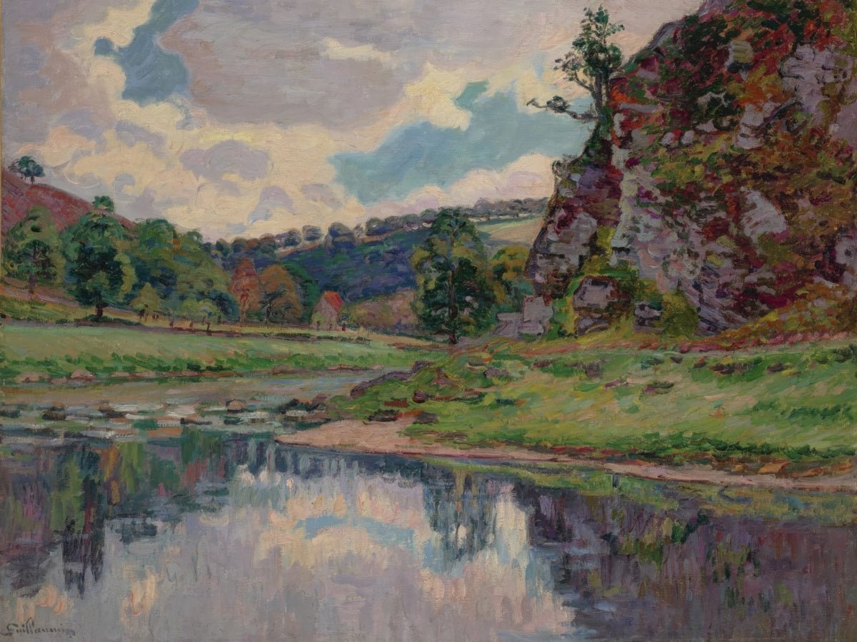 Rocks of Genetin - sur - Creuse | Armand Guillaumin | Ave Legato Art Prints