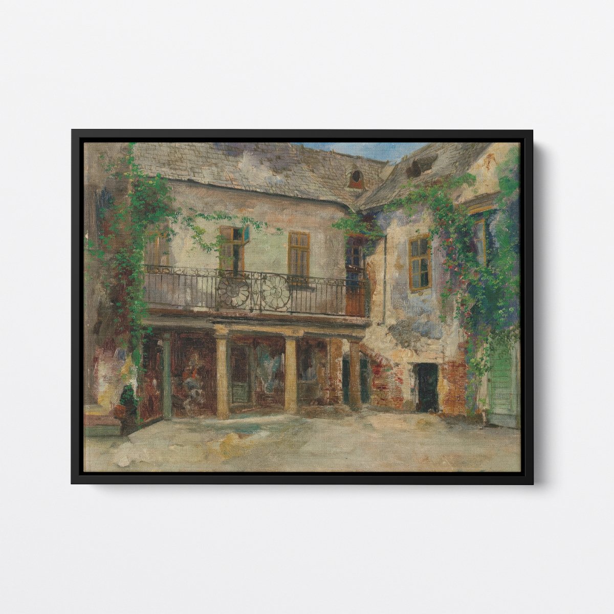 Romantic Courtyard in the Wachau | Paul Unbereit | Ave Legato Art Prints