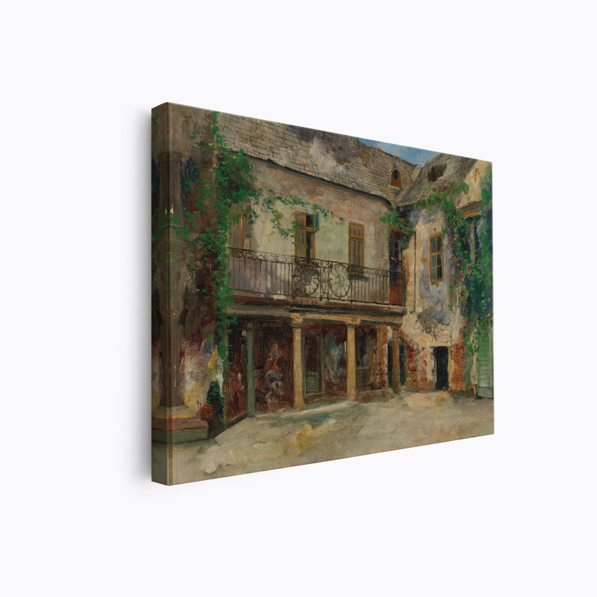 Romantic Courtyard in the Wachau | Paul Unbereit | Ave Legato Art Prints