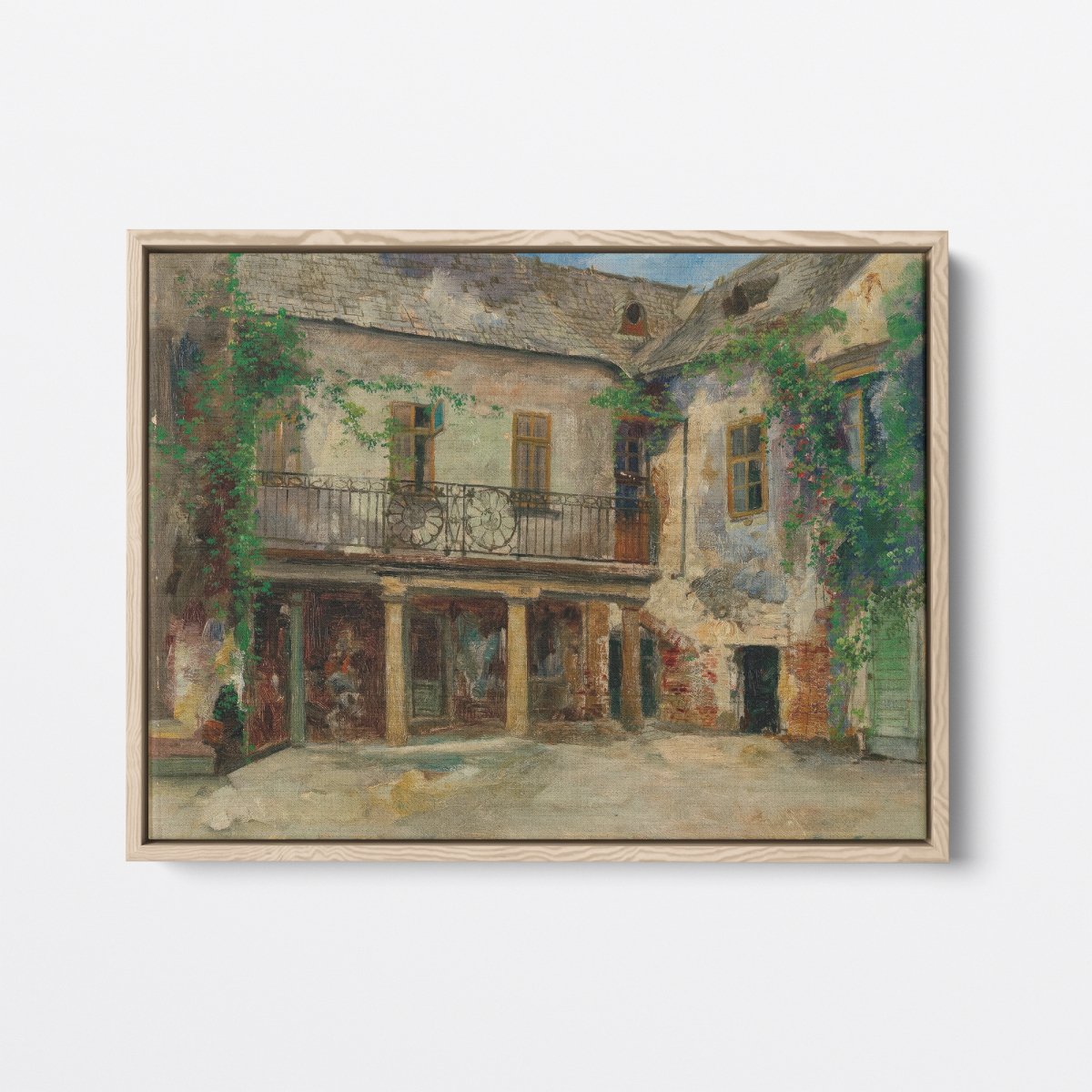 Romantic Courtyard in the Wachau | Paul Unbereit | Ave Legato Art Prints