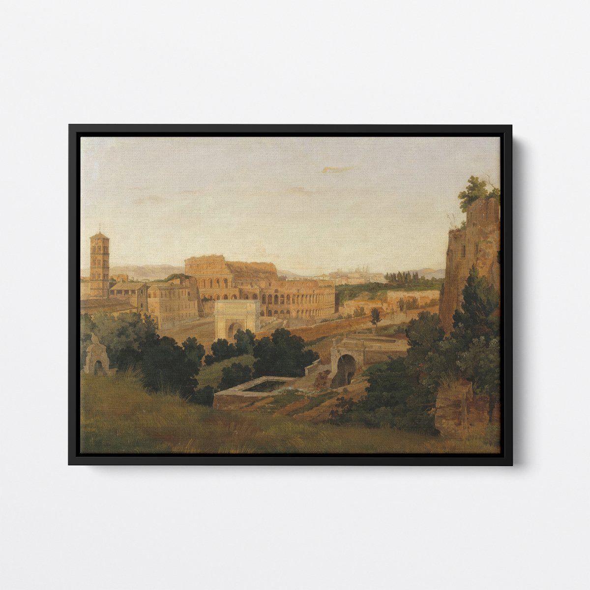 Rome with the Colosseum | Gustaf Palm | Ave Legato Art Prints