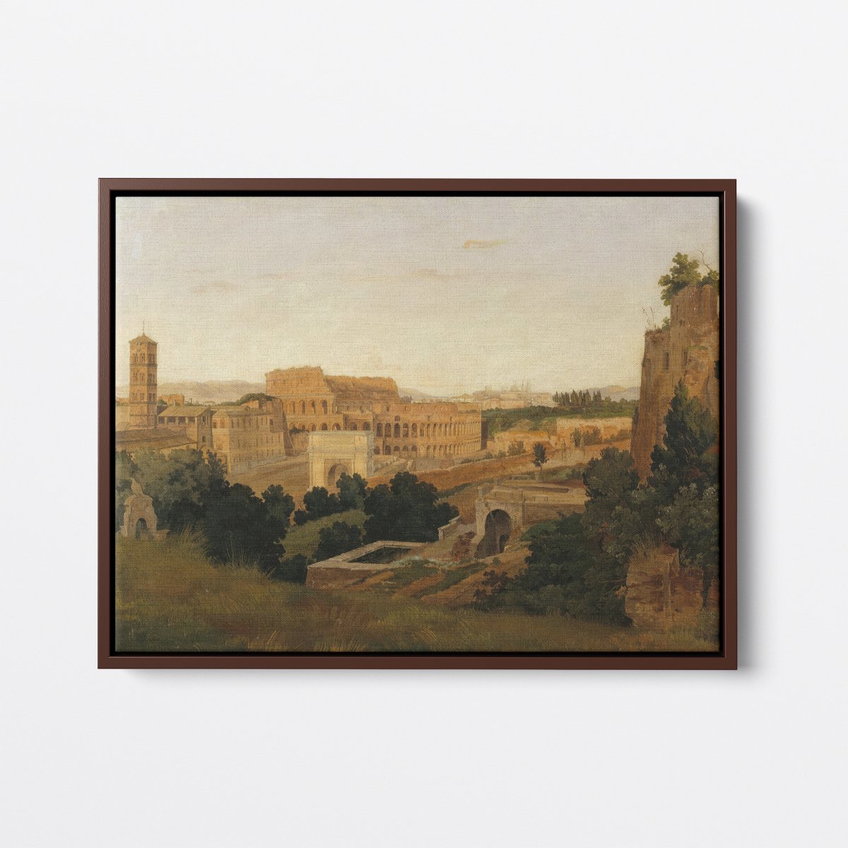 Rome with the Colosseum | Gustaf Palm | Ave Legato Art Prints