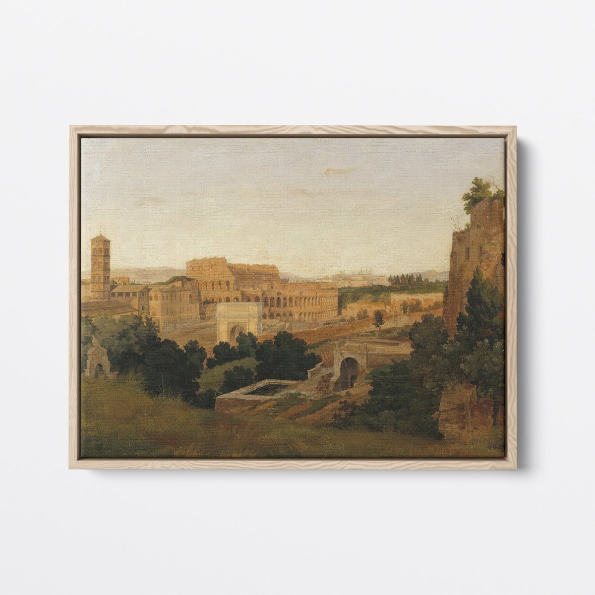 Rome with the Colosseum | Gustaf Palm | Ave Legato Art Prints