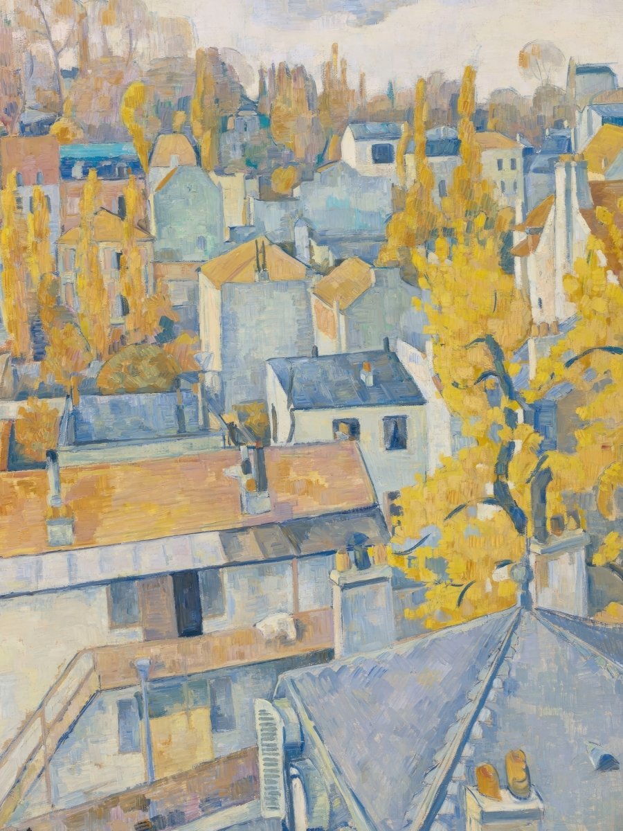 Rooftop View | Émile Bernard | Ave Legato Art Prints