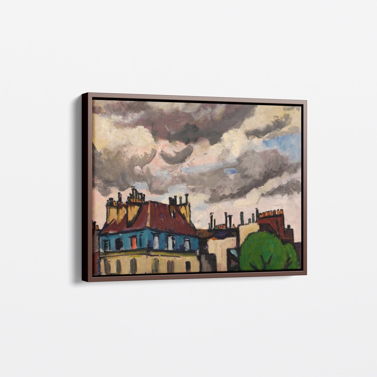 Rooftops and Clouds, Paris | Henry Lyman Saÿen | Ave Legato Art Prints