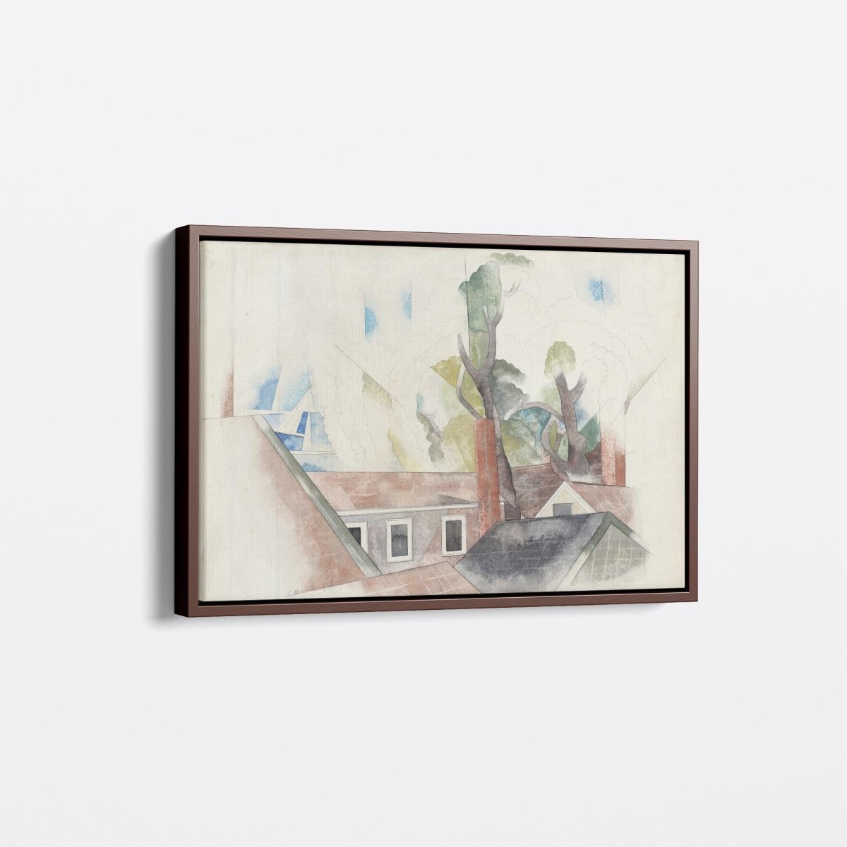 Rooftops and Trees | Charles Demuth | Ave Legato Art Prints