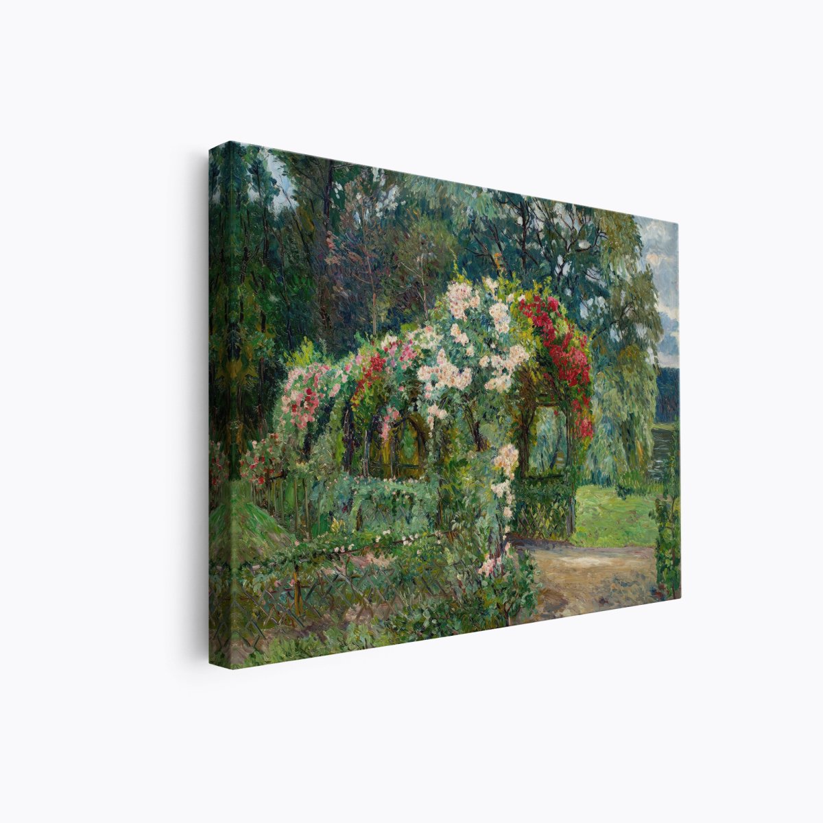 Rose Arbor in Richter's Garden | Philipp Franck | Ave Legato Art Prints