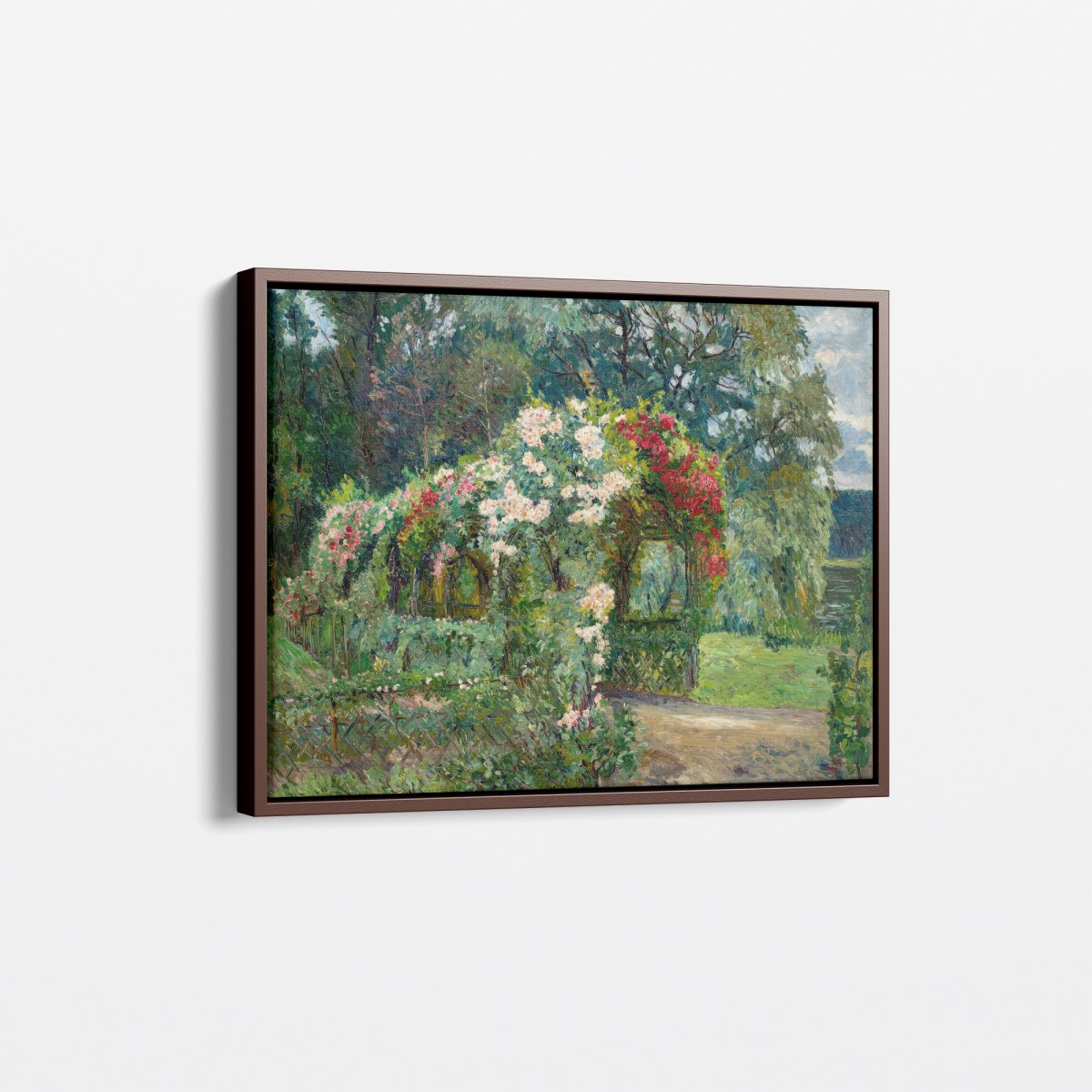 Rose Arbor in Richter's Garden | Philipp Franck | Ave Legato Art Prints