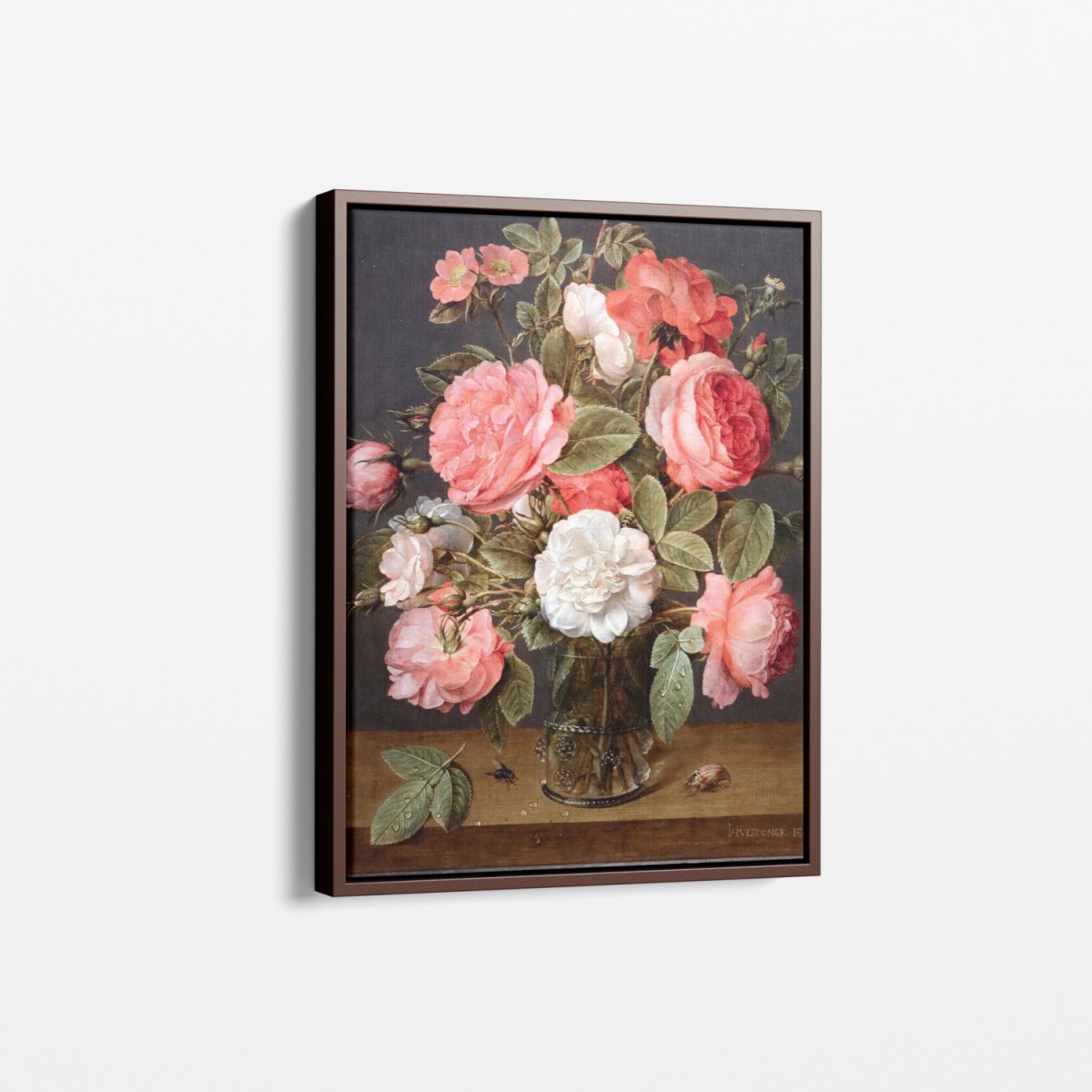 Roses in a Glass Vase | Jacob van Hulsdonck | Ave Legato Art Prints