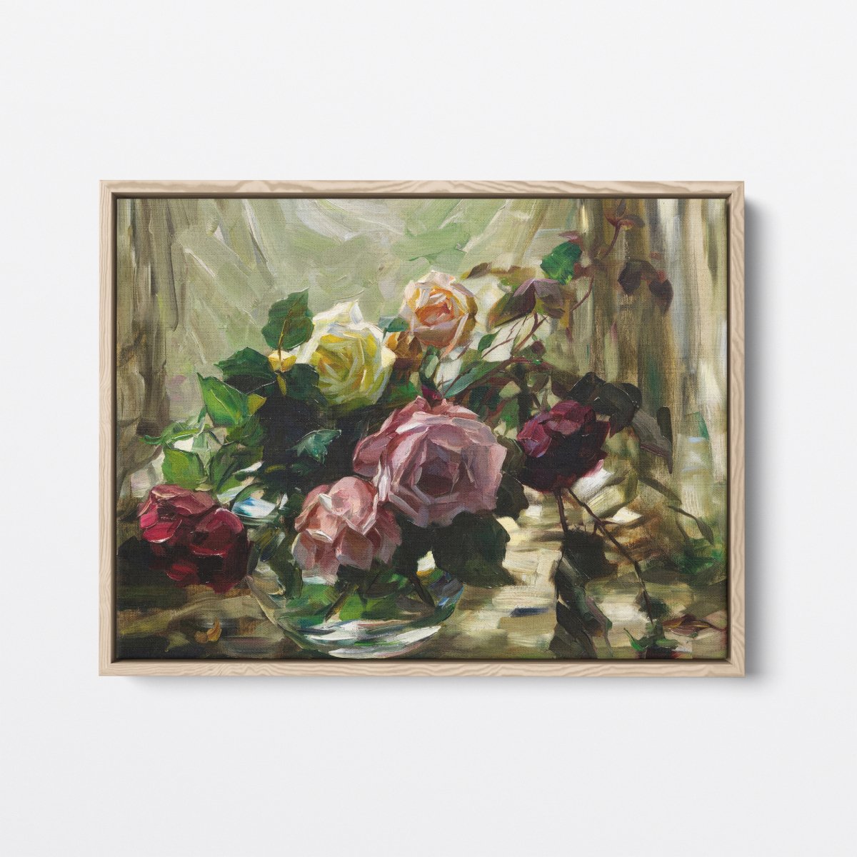 Roses on a Tablecloth | Alexander Koester | Ave Legato Art Prints