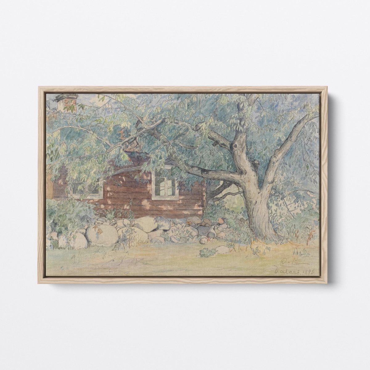 Rott Hus, Dalarö | Carl Larsson | Ave Legato Art Prints