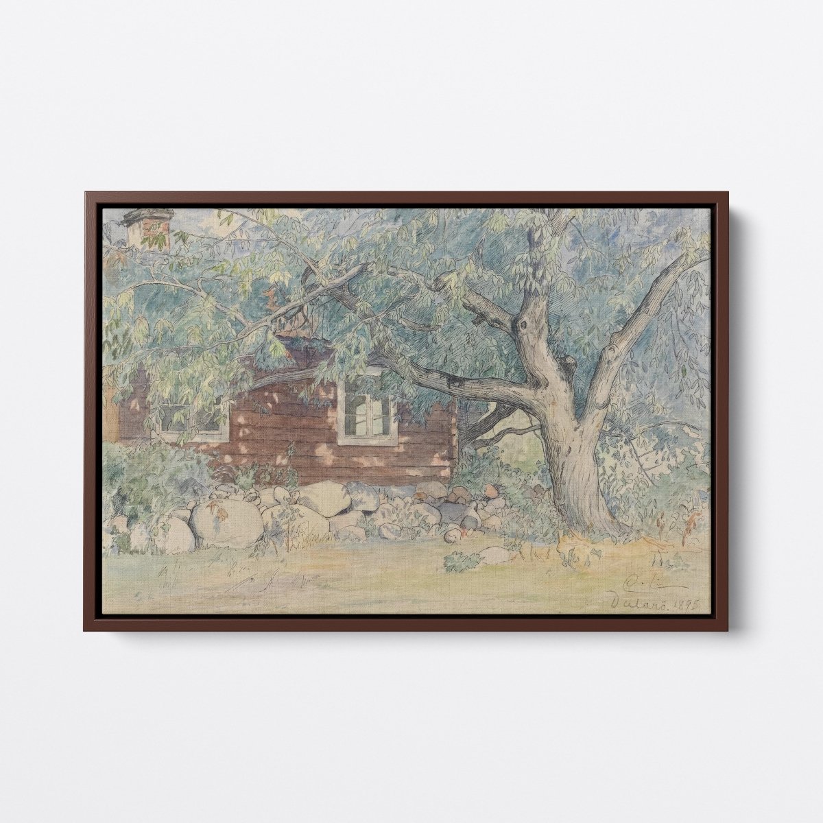 Rott Hus, Dalarö | Carl Larsson | Ave Legato Art Prints