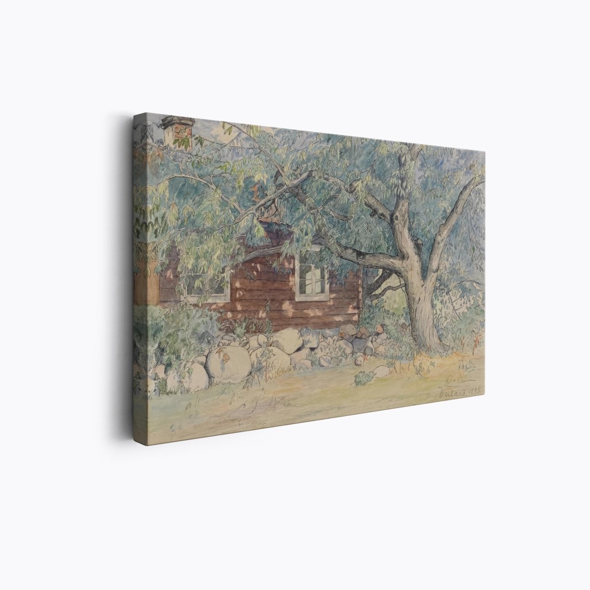 Rott Hus, Dalarö | Carl Larsson | Ave Legato Art Prints