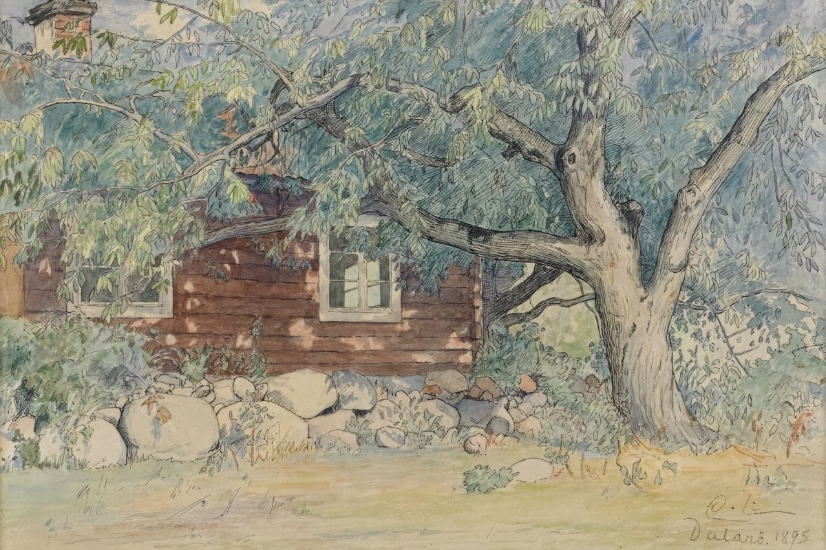 Rott Hus, Dalarö | Carl Larsson | Ave Legato Art Prints