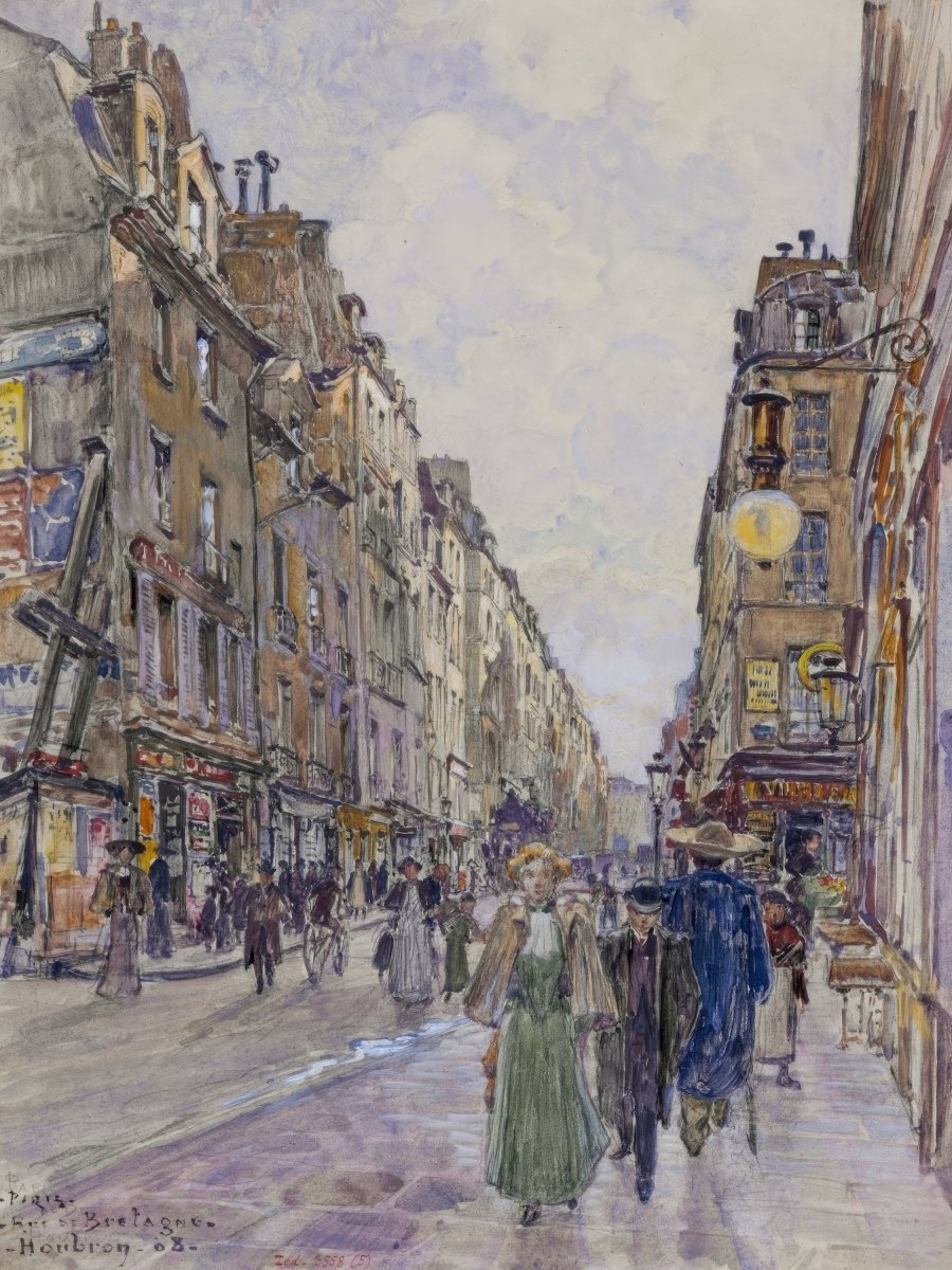 Rue de Bretagne, Paris | Wassily Kandinsky | Ave Legato Art Prints