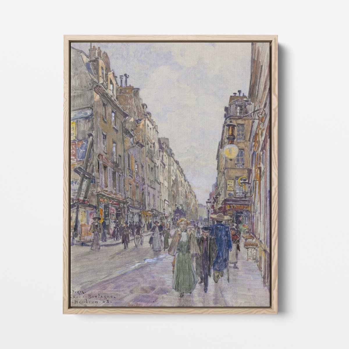 Rue de Bretagne, Paris | Wassily Kandinsky | Ave Legato Art Prints