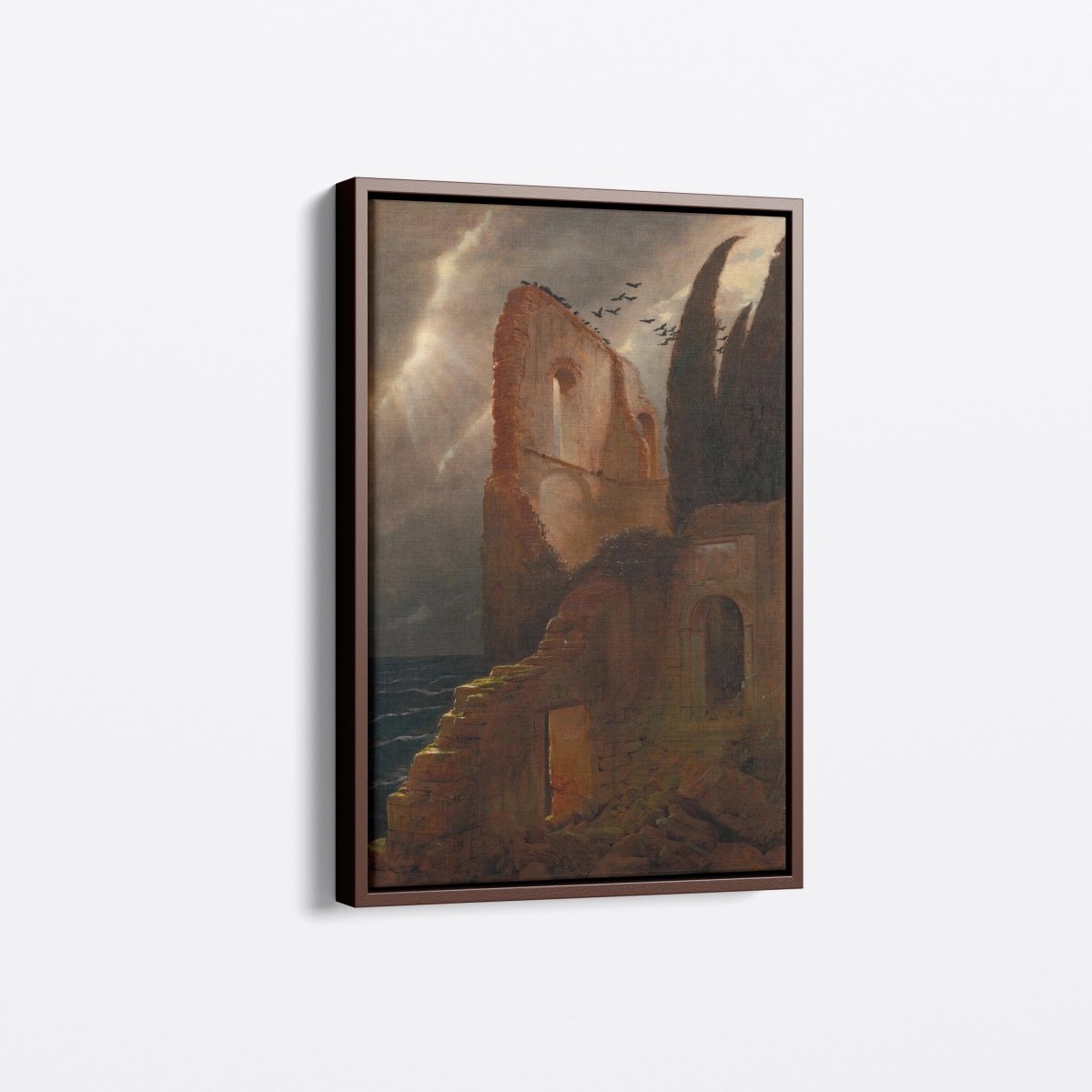 Ruin by the Sea | Arnold Böcklin | Ave Legato Art Prints