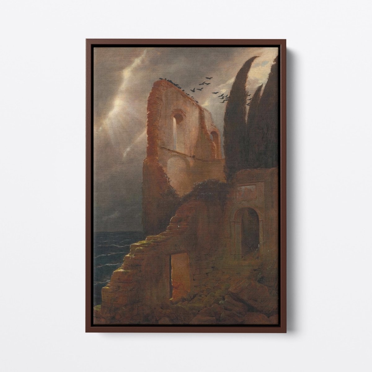 Ruin by the Sea | Arnold Böcklin | Ave Legato Art Prints