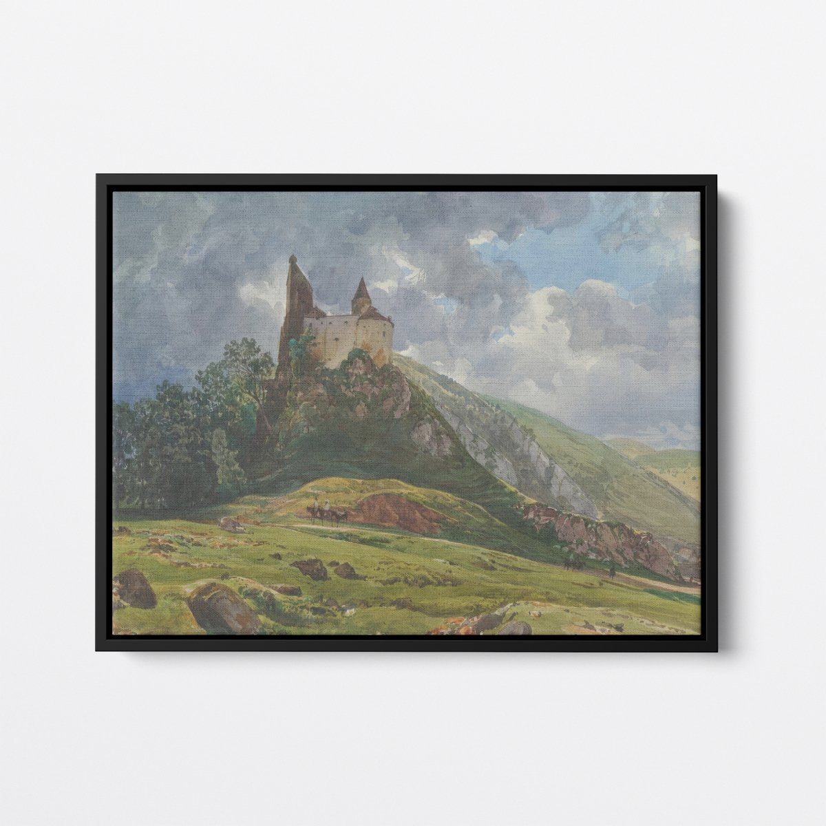 Ruin in Styria | Thomas Ender | Ave Legato Art Prints