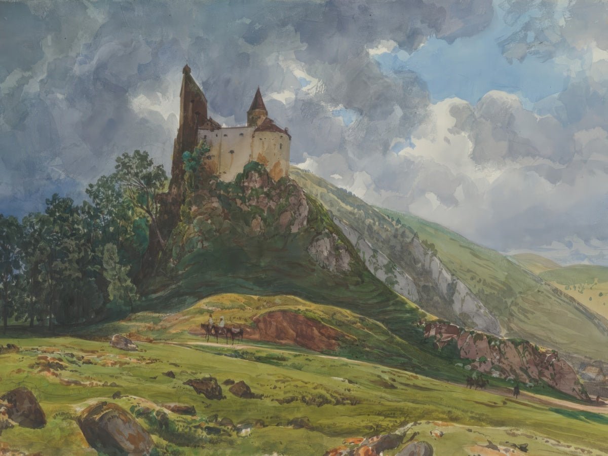 Ruin in Styria | Thomas Ender | Ave Legato Art Prints