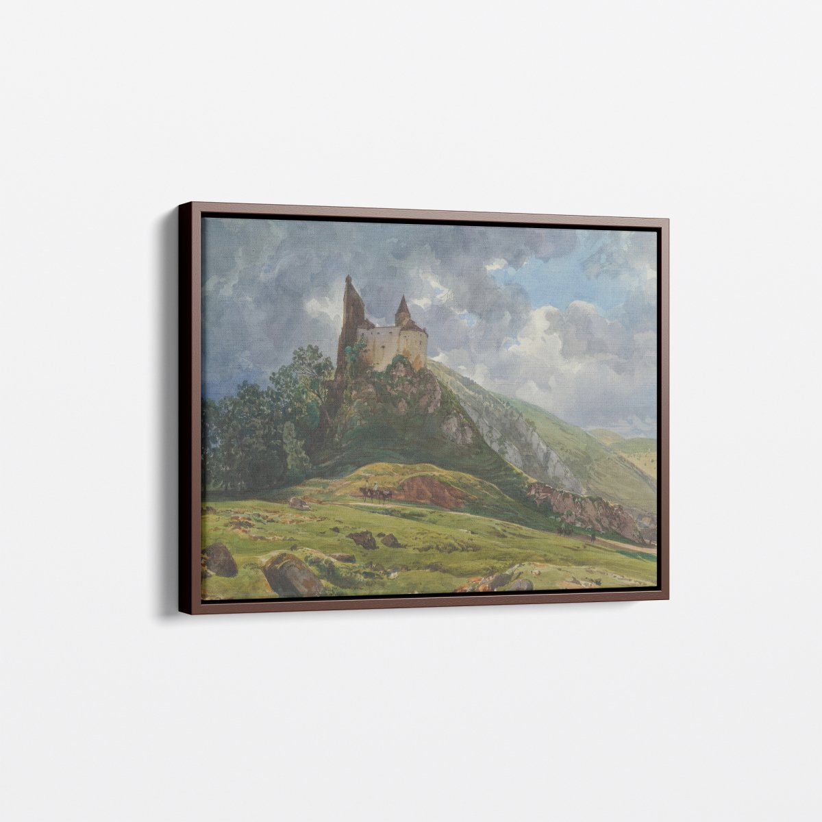 Ruin in Styria | Thomas Ender | Ave Legato Art Prints