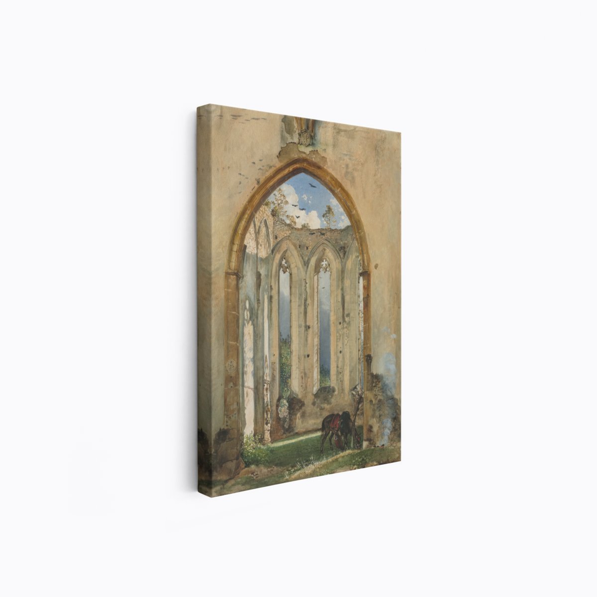 Ruin of a Church | Rudolf von Alt | Ave Legato Art Prints