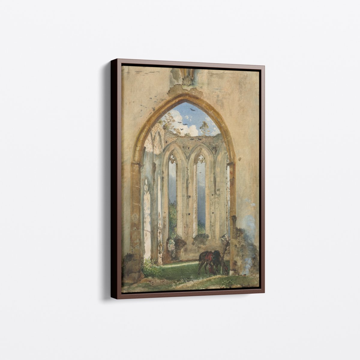 Ruin of a Church | Rudolf von Alt | Ave Legato Art Prints