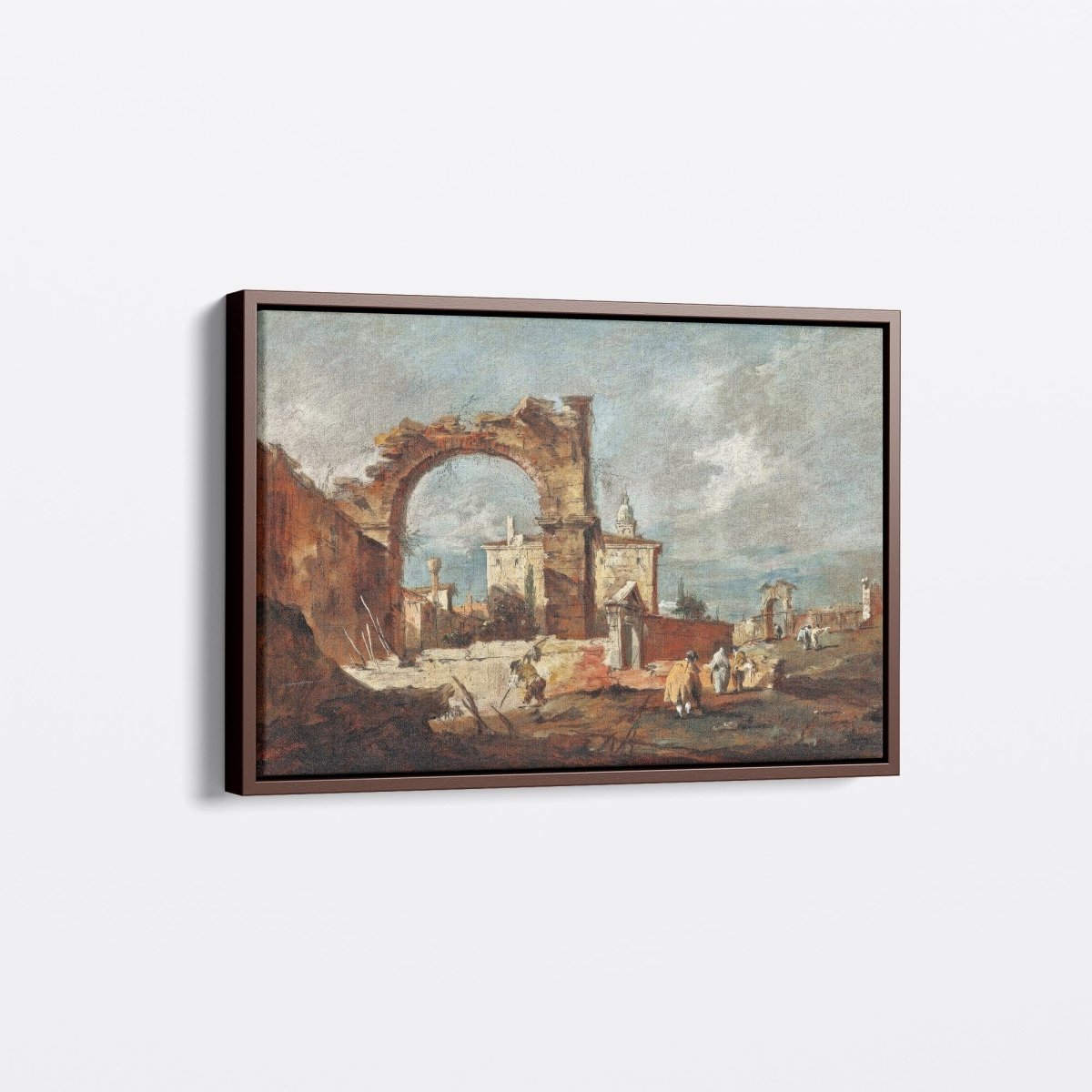 Ruined Arch and a Villa Beyond | Francesco Guardi | Ave Legato Art Prints