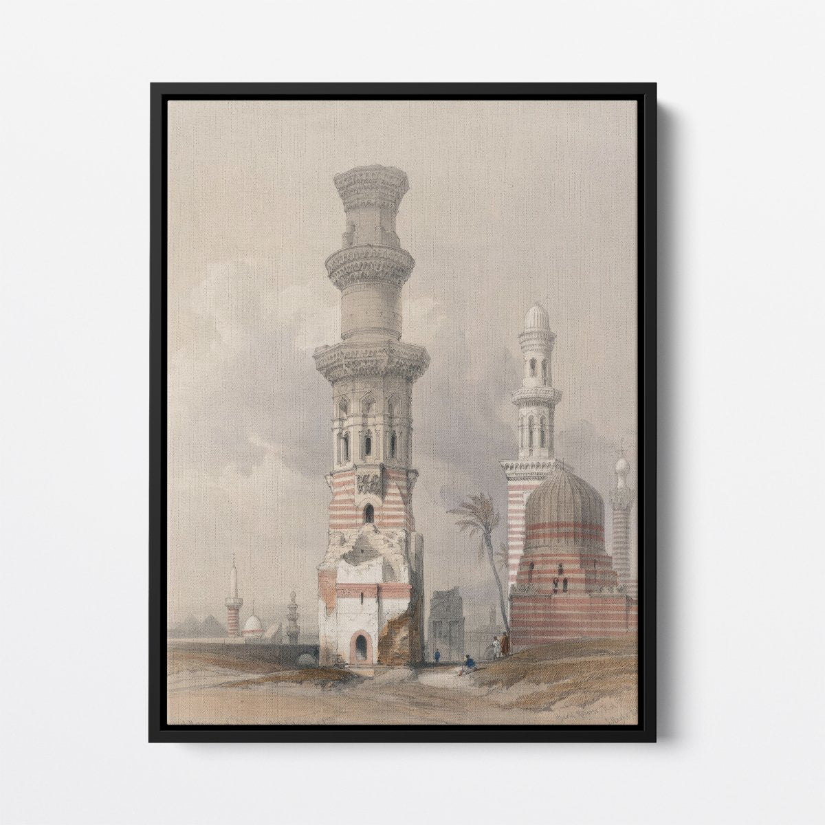 Ruined Mosques in the Desert | David Roberts | Ave Legato Art Prints