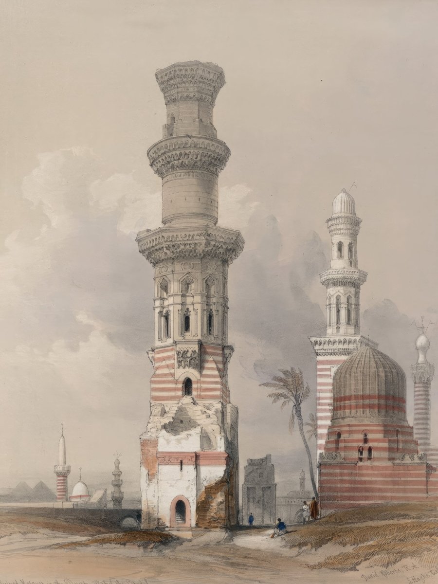 Ruined Mosques in the Desert | David Roberts | Ave Legato Art Prints