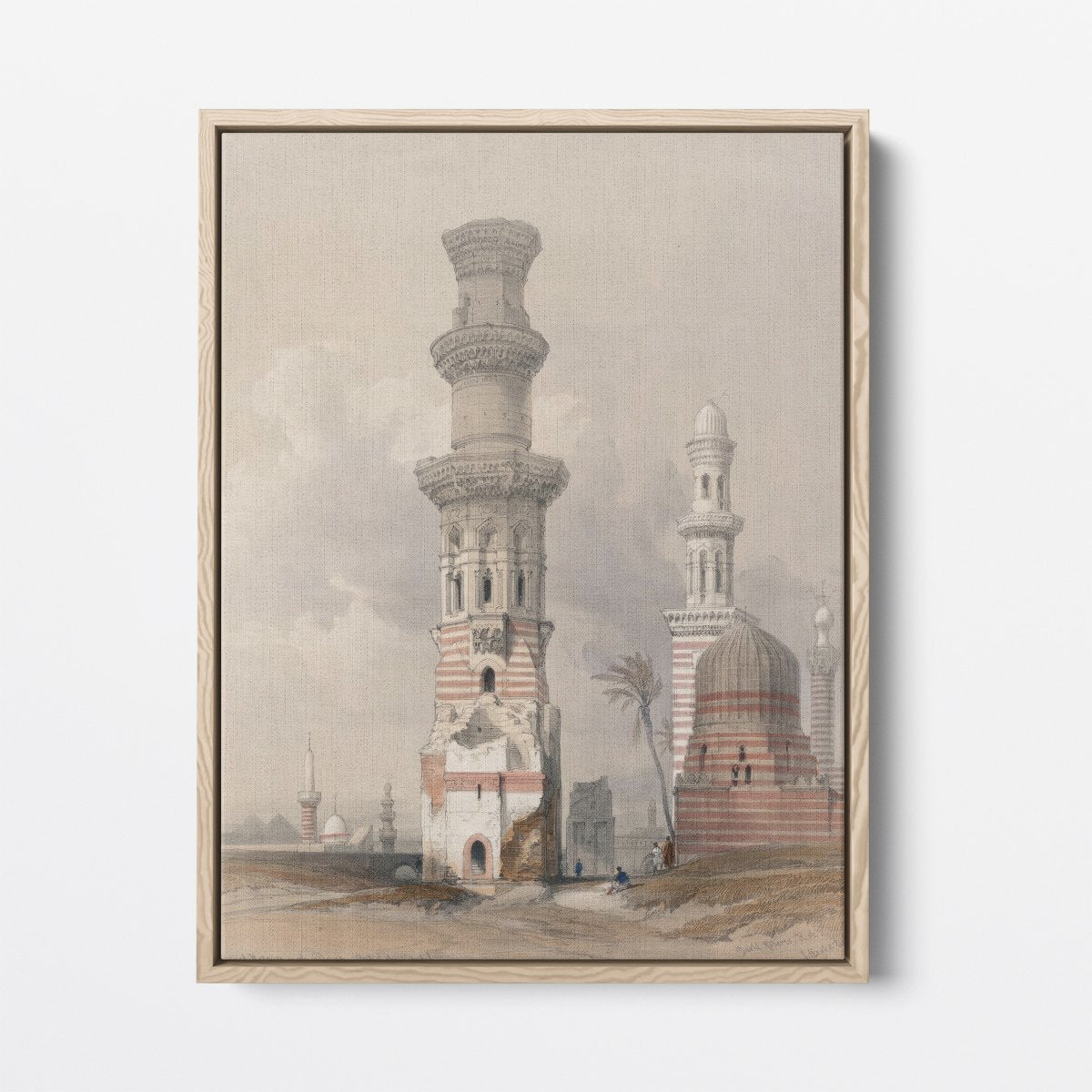 Ruined Mosques in the Desert | David Roberts | Ave Legato Art Prints