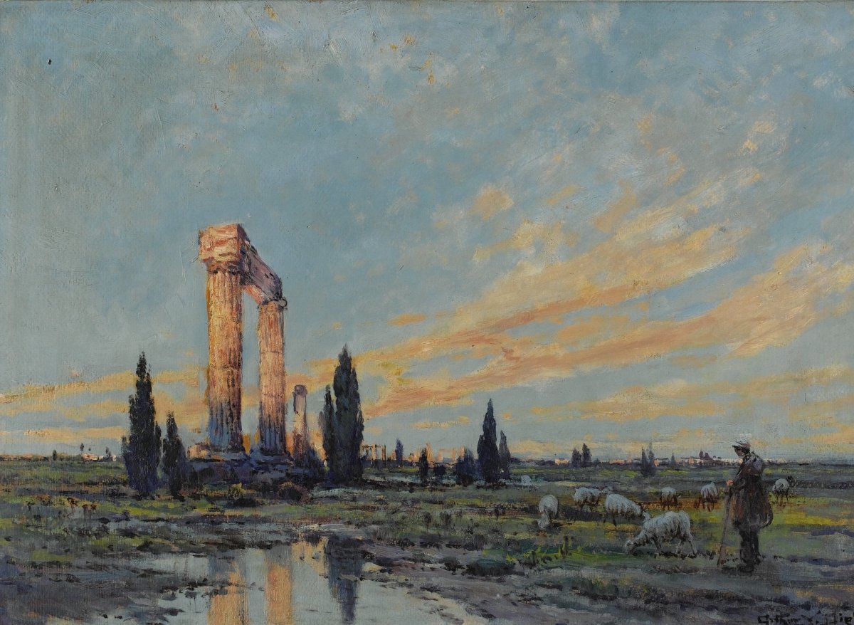 Ruins At Dawn | Arthur Diehl | Ave Legato Art Prints