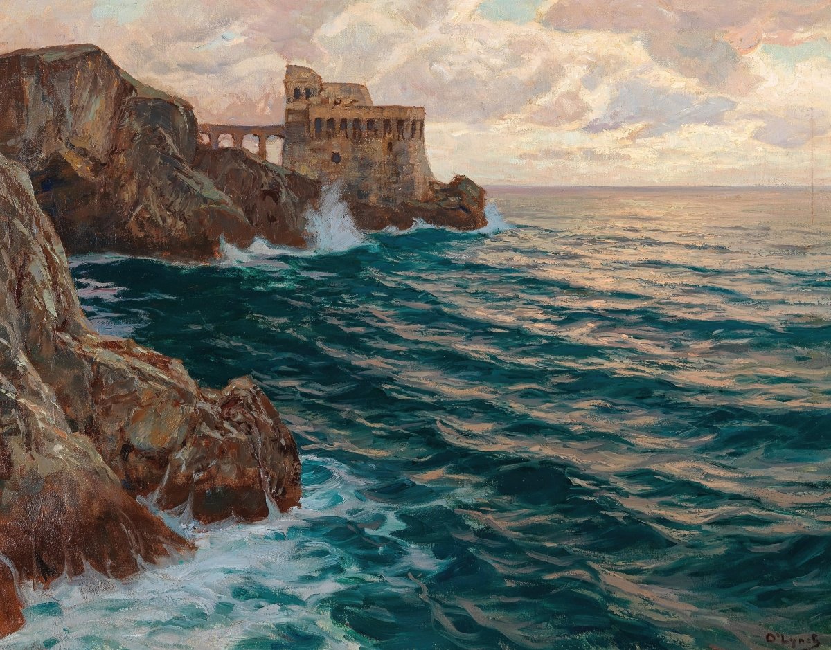 Ruins of a Sea Fortress | Carl O'Lynch | Ave Legato Art Prints