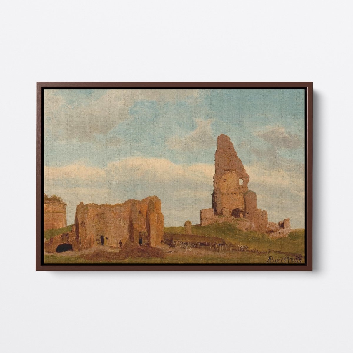 Ruins of Campagna of Rome | Albert Bierstadt | Ave Legato Art Prints