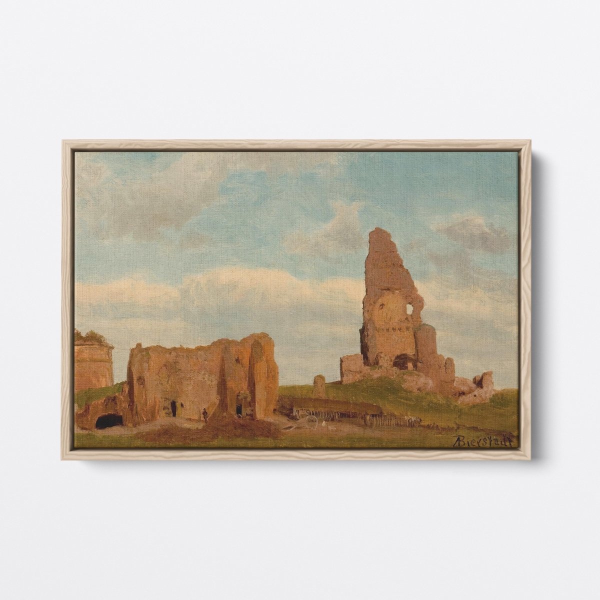 Ruins of Campagna of Rome | Albert Bierstadt | Ave Legato Art Prints