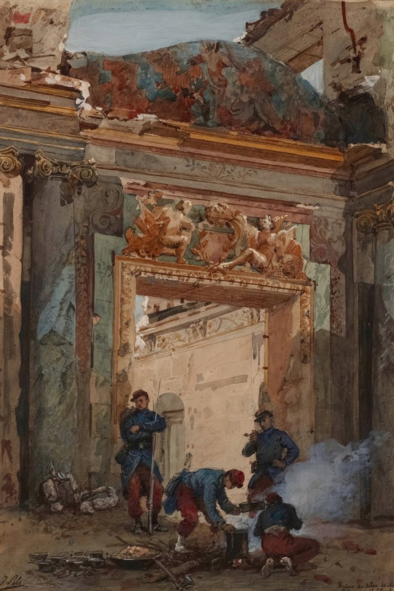 Ruins of the Mars Salon | Isidore Pils | Ave Legato Art Prints