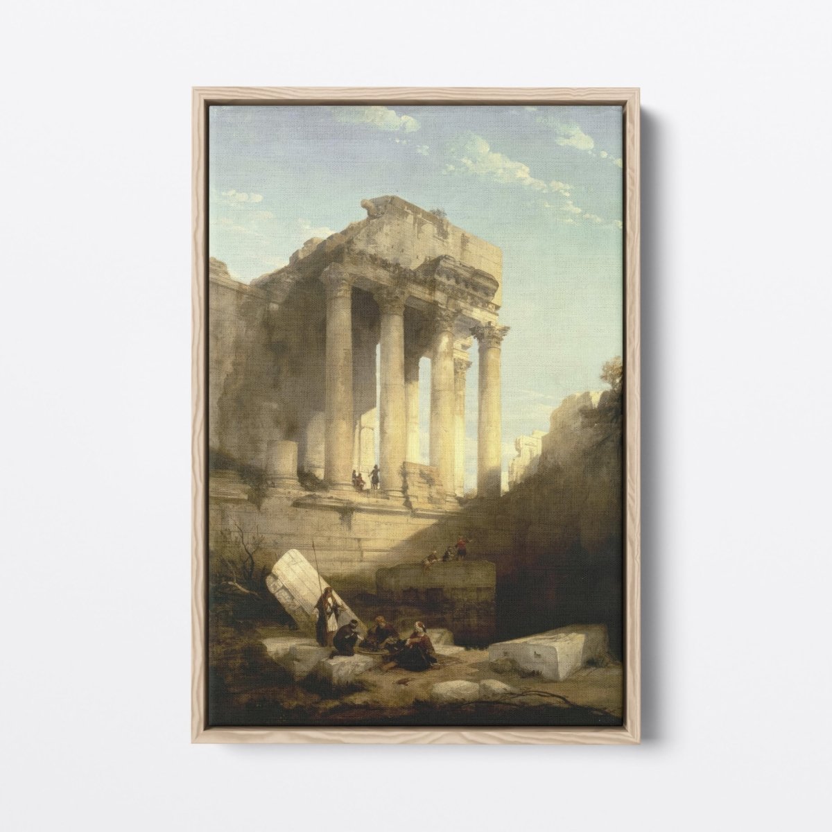 Ruins of the Temple of Bacchus | David Roberts | Ave Legato Art Prints