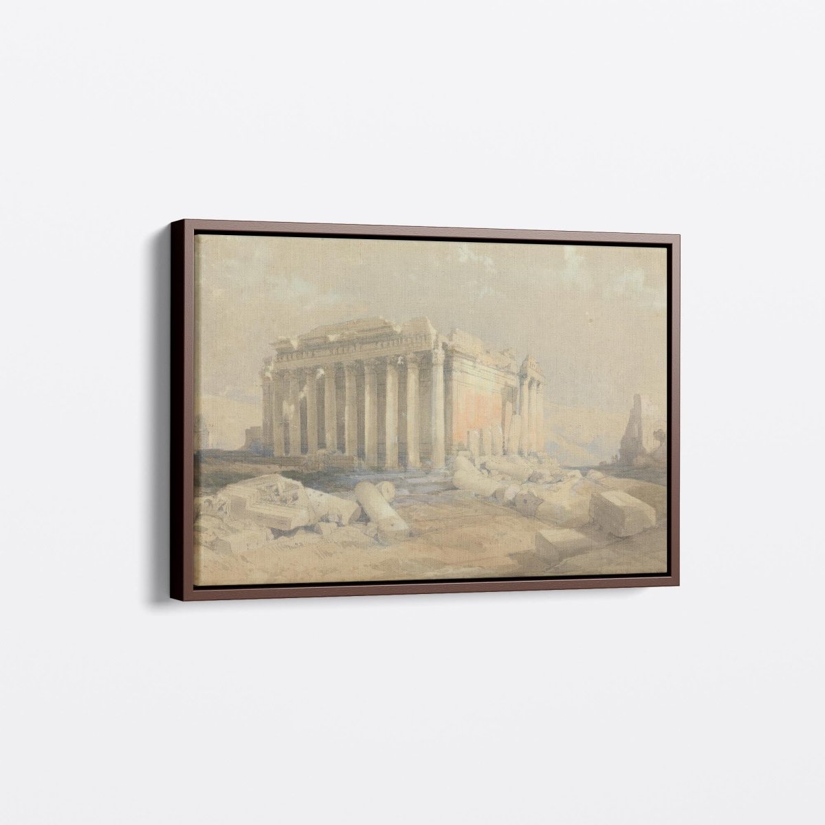 Ruins of the Temple of Bacchus | David Roberts | Ave Legato Art Prints