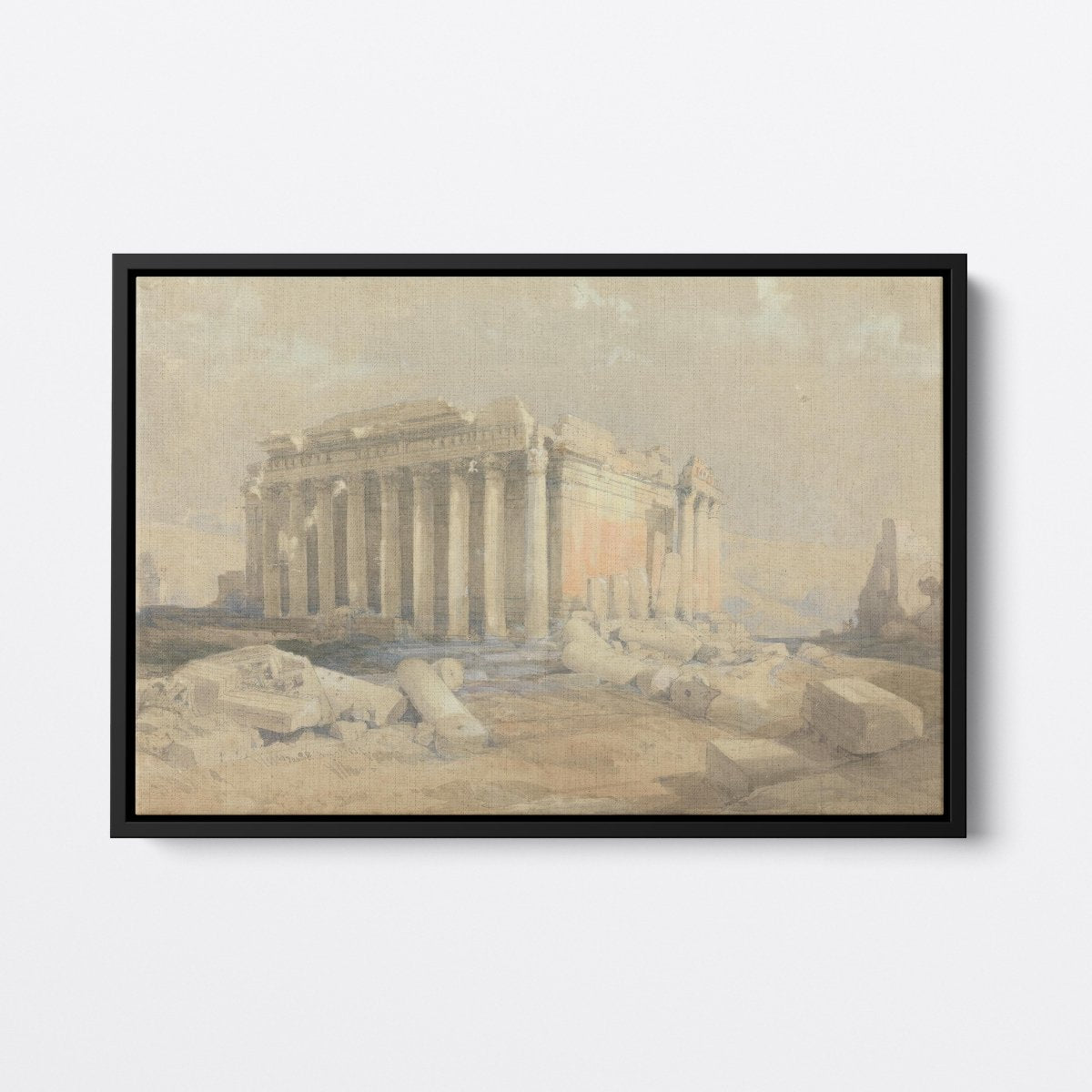 Ruins of the Temple of Bacchus | David Roberts | Ave Legato Art Prints