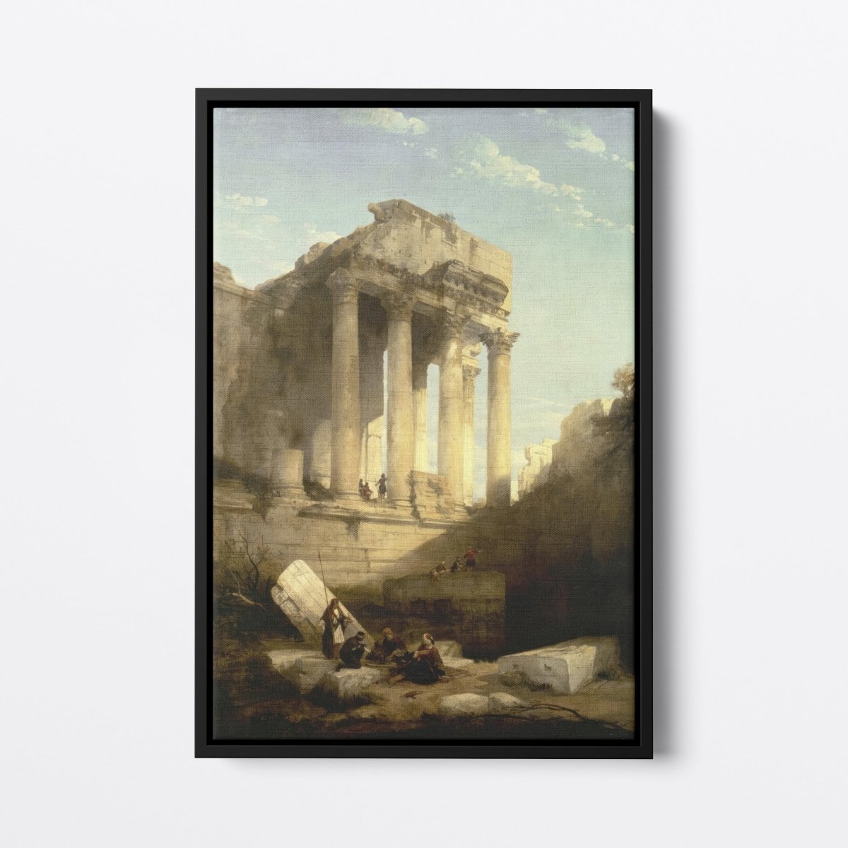 Ruins of the Temple of Bacchus | David Roberts | Ave Legato Art Prints