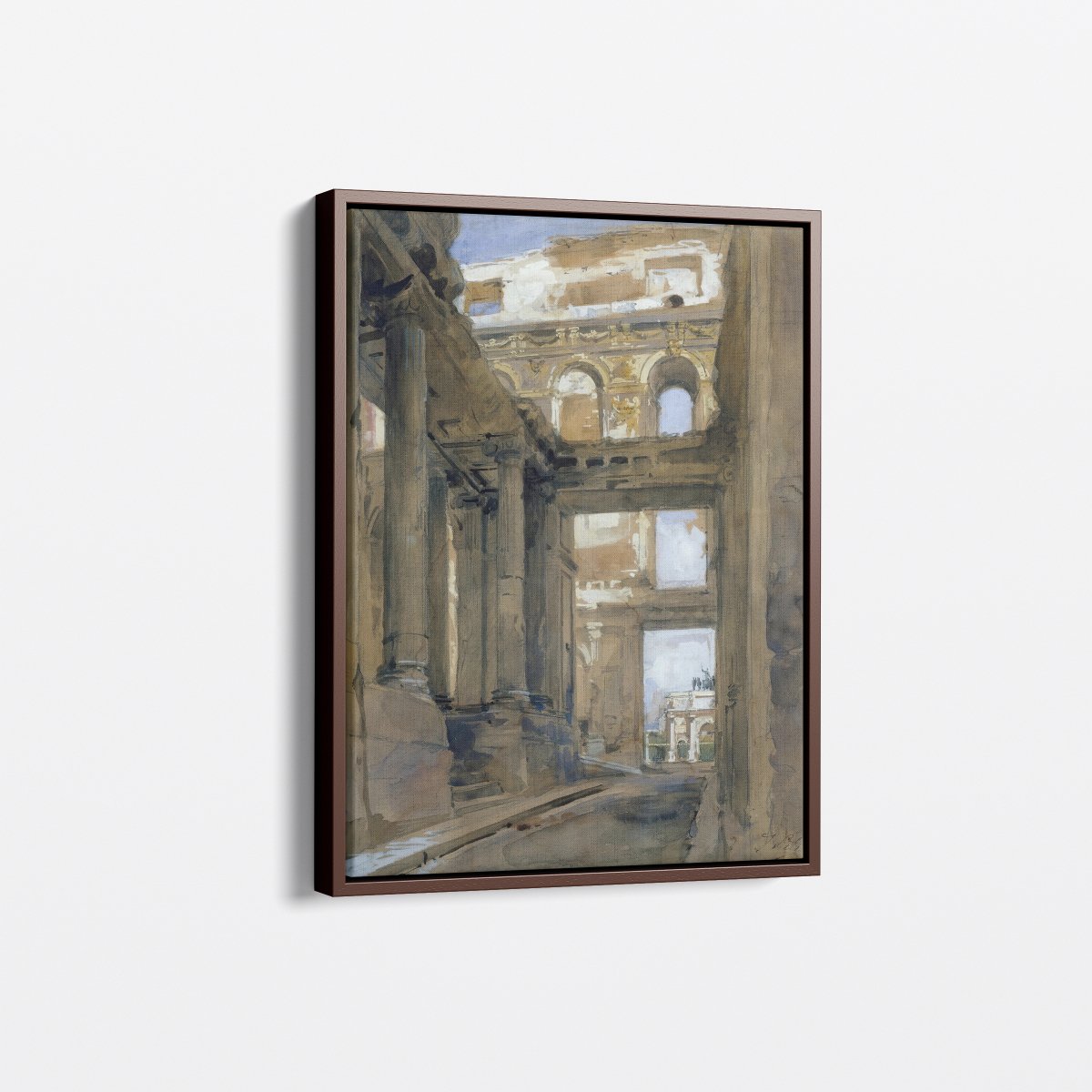 Ruins of the Tuileries Palace | Isidore Pils | Ave Legato Art Prints